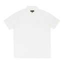 PIQUE KNIT POLO OFF WHITE POLO SHIRTS