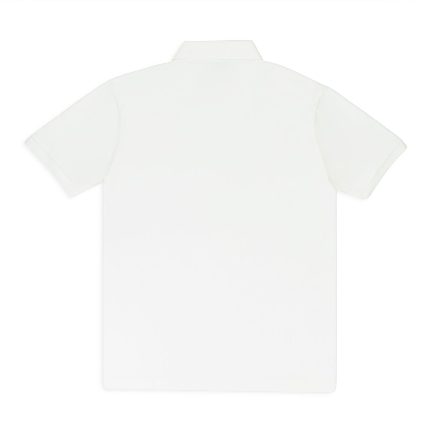 PIQUE KNIT POLO OFF WHITE POLO SHIRTS