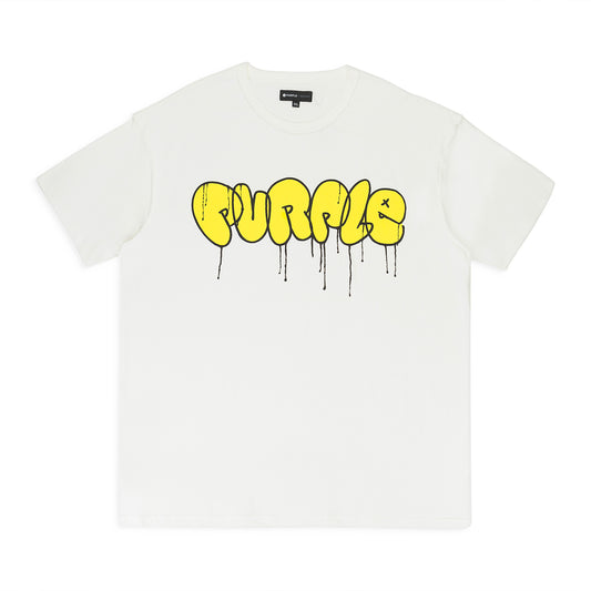 TEXTURED JERSEY INSIDE OUT TEE WHITE T-SHIRTS