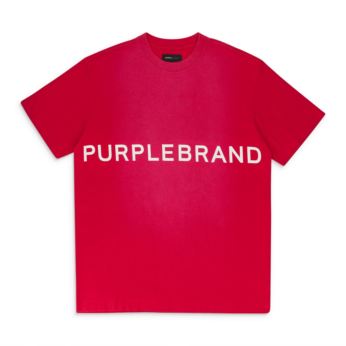 TEXTU JERSEY SS TEE RED T-SHIRTS