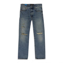 THRASHED MID Indigo SKINNY JEANS