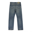 THRASHED MID Indigo SKINNY JEANS