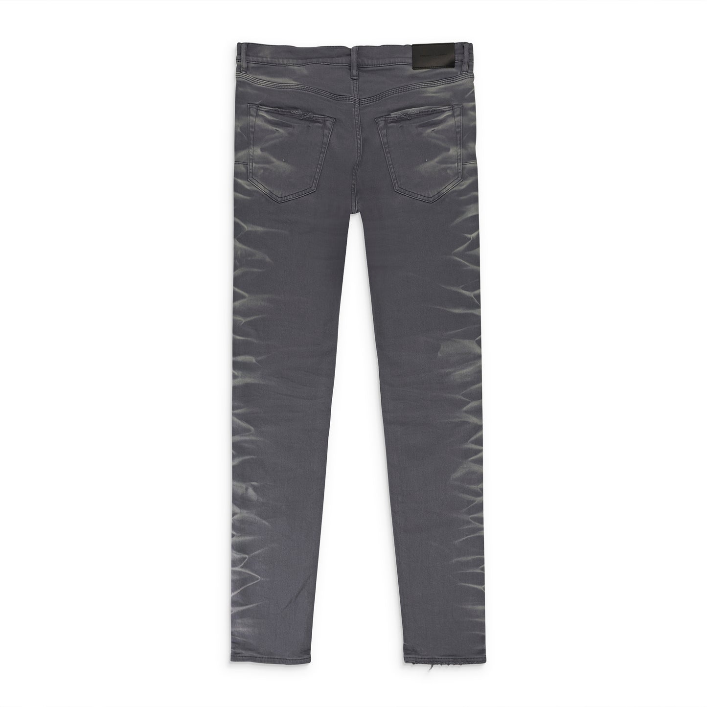 FADED SIDE SEAM CHARCOAL SKINNY JEANS