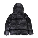 NYLON DOWN BLACK PUFFER JACKETS