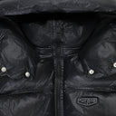 NYLON DOWN BLACK PUFFER JACKETS