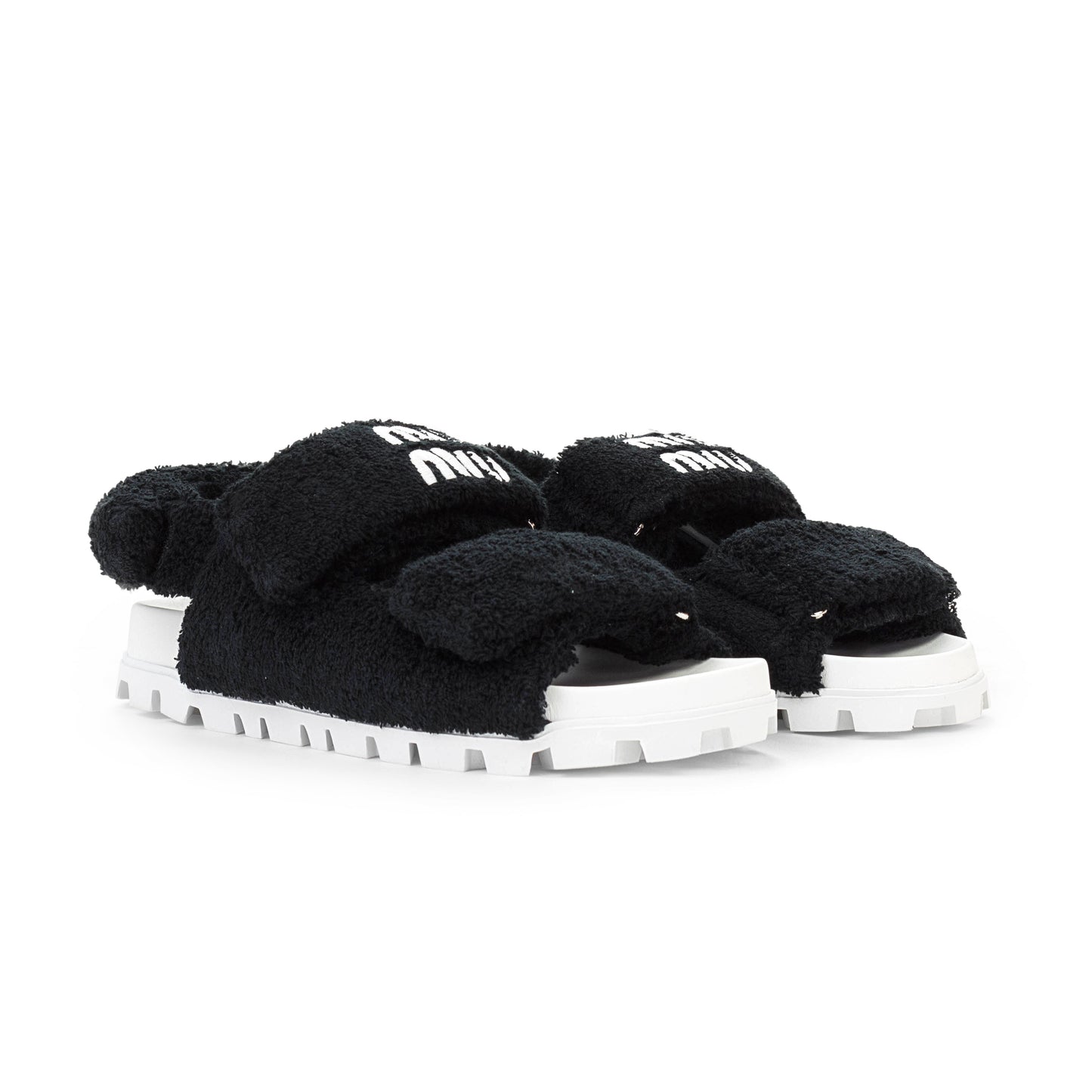 LOGO POOL SANDALS BLACK SANDALS