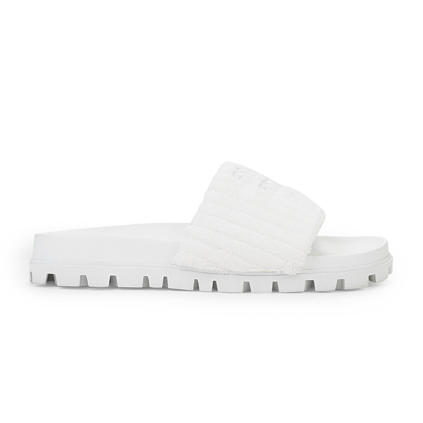 LOGO POOL SANDALS WHITE SANDALS