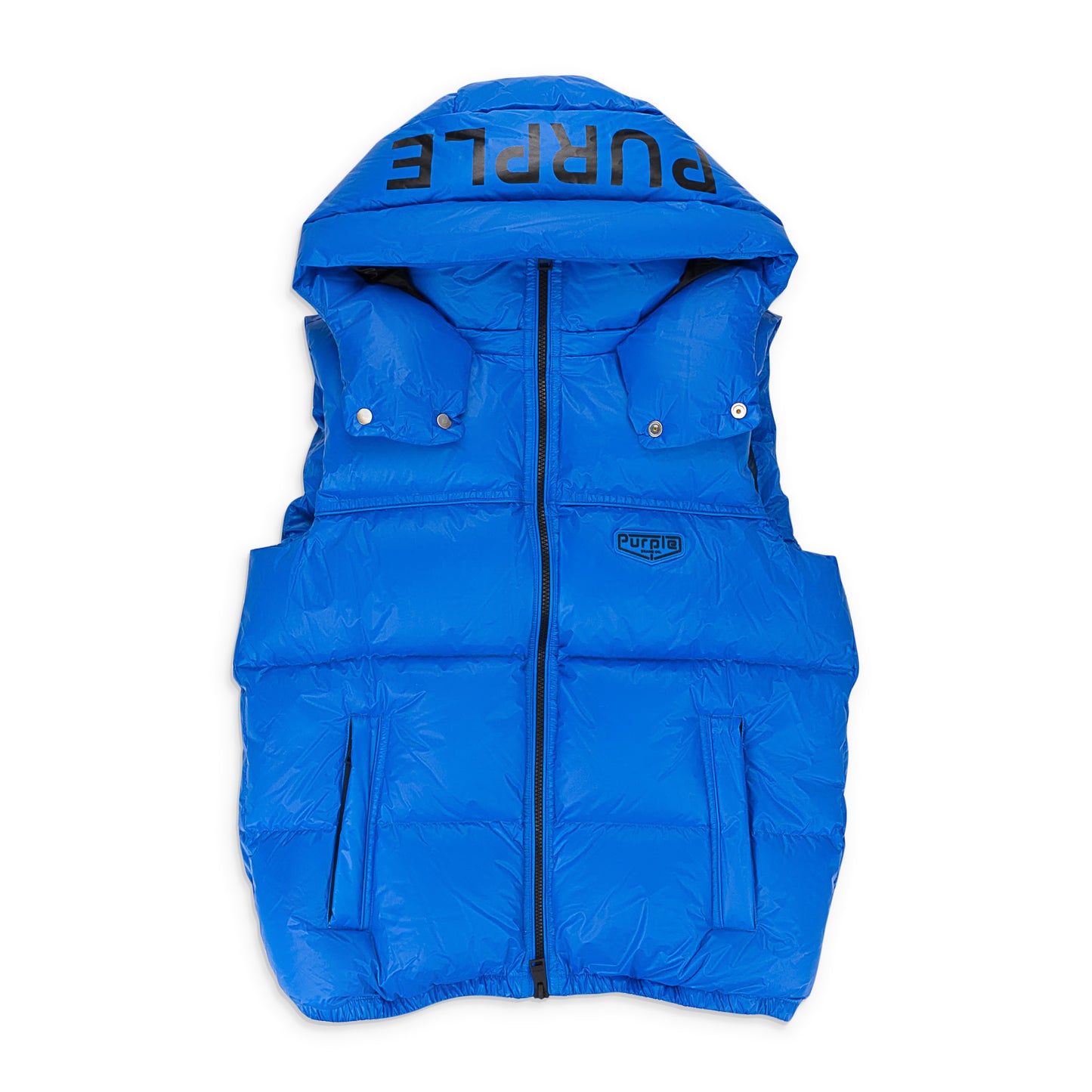 NYLON BLUE DOWN & PUFFER JACKETS