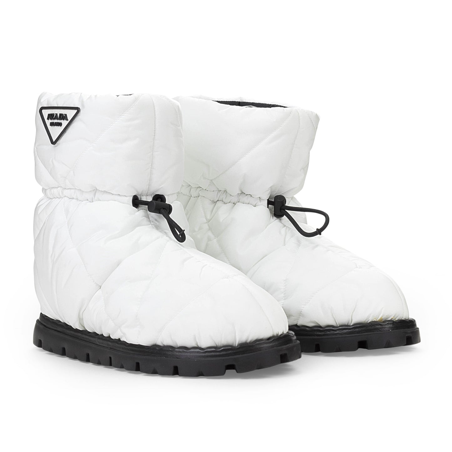 LOGO SNOW BOOTS WHITE WINTER BOOTS