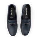 LOGO LOAFERS BLUE LOAFERS