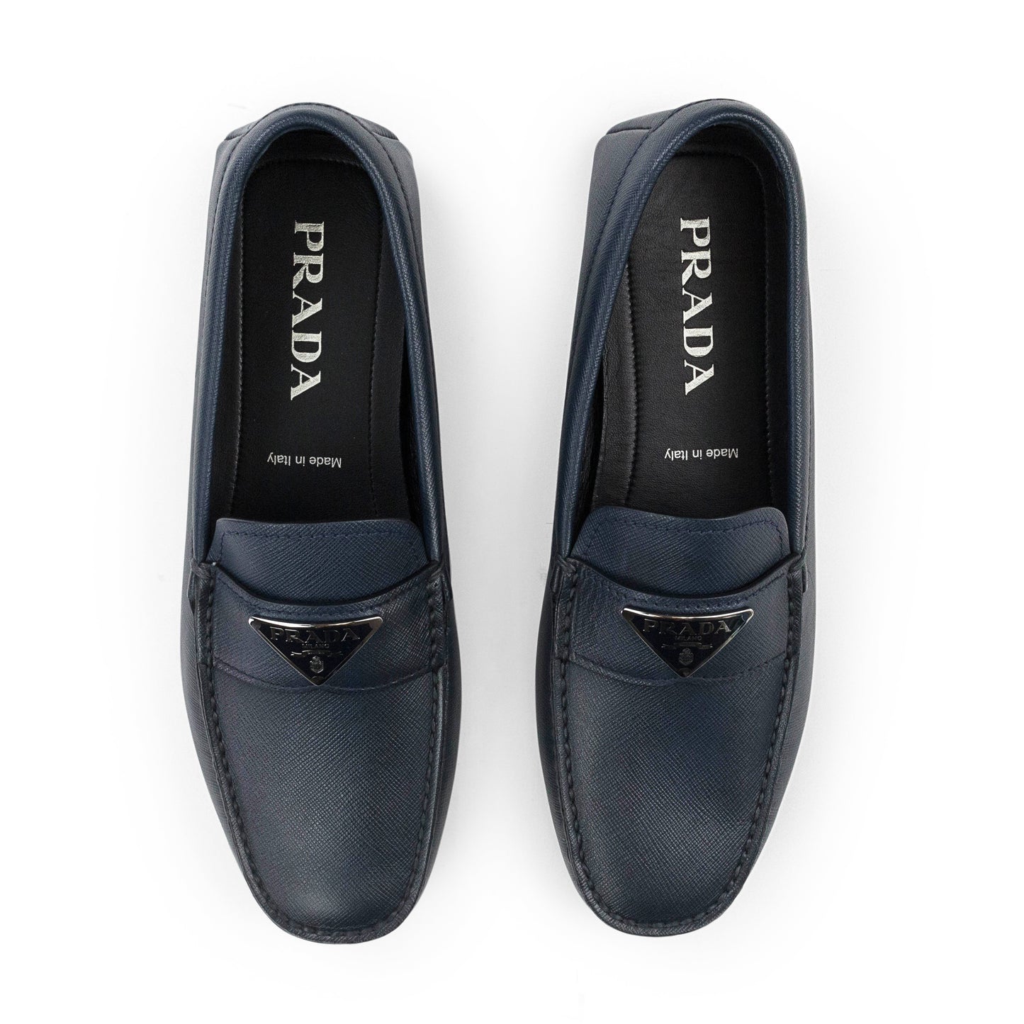 LOGO LOAFERS BLUE LOAFERS