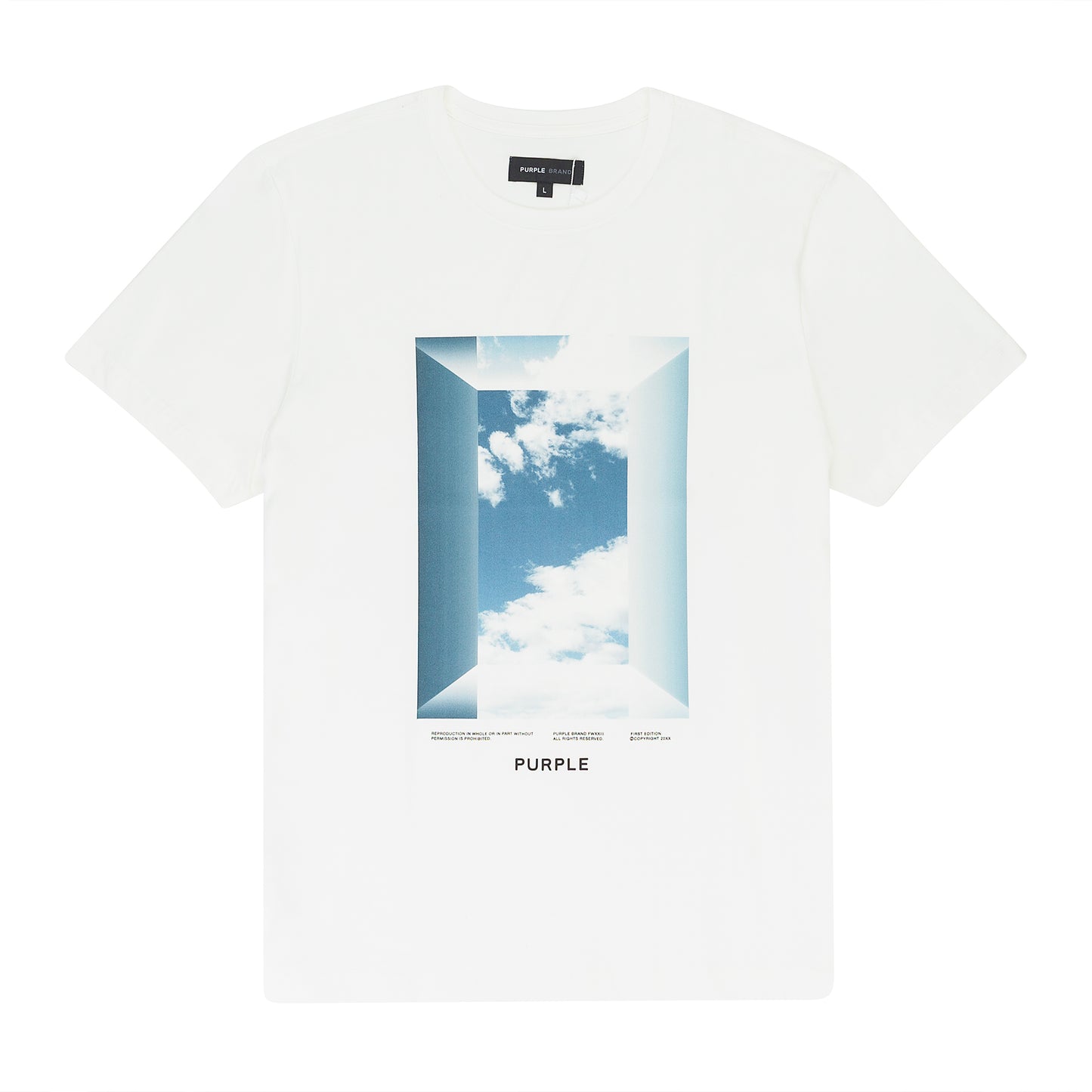 CLEAN JERSEY SS TEE WHITE T-SHIRTS