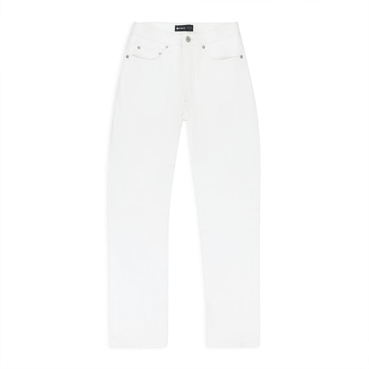 LEATHER RELAXED FIT PANT WHITE SKINNY JEANS