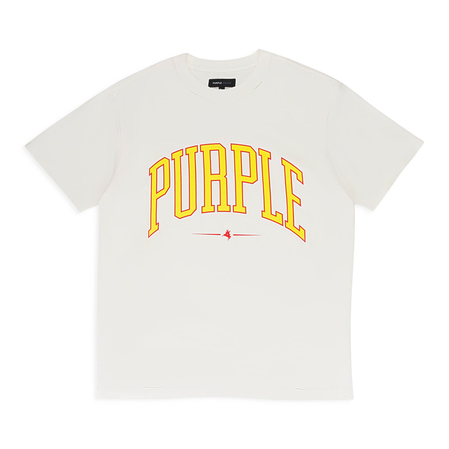 HEAVY JERSEY SS TEE OFF WHITE T-SHIRTS