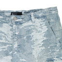 DIRTY JACQUARD CARGO SHORT Indigo SHORTS