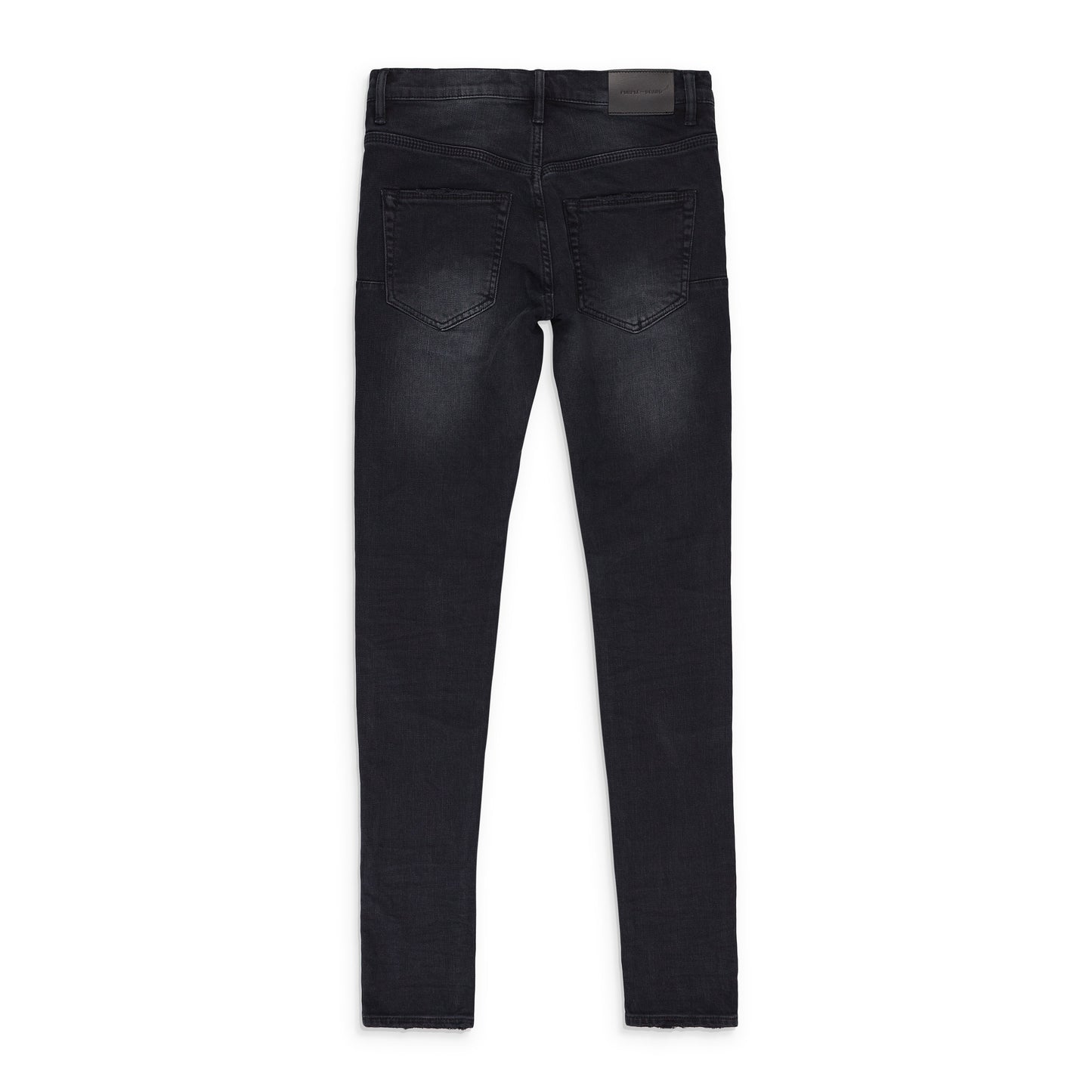 DROP FIT MIDRISE TAPERED LEG Black SKINNY JEANS