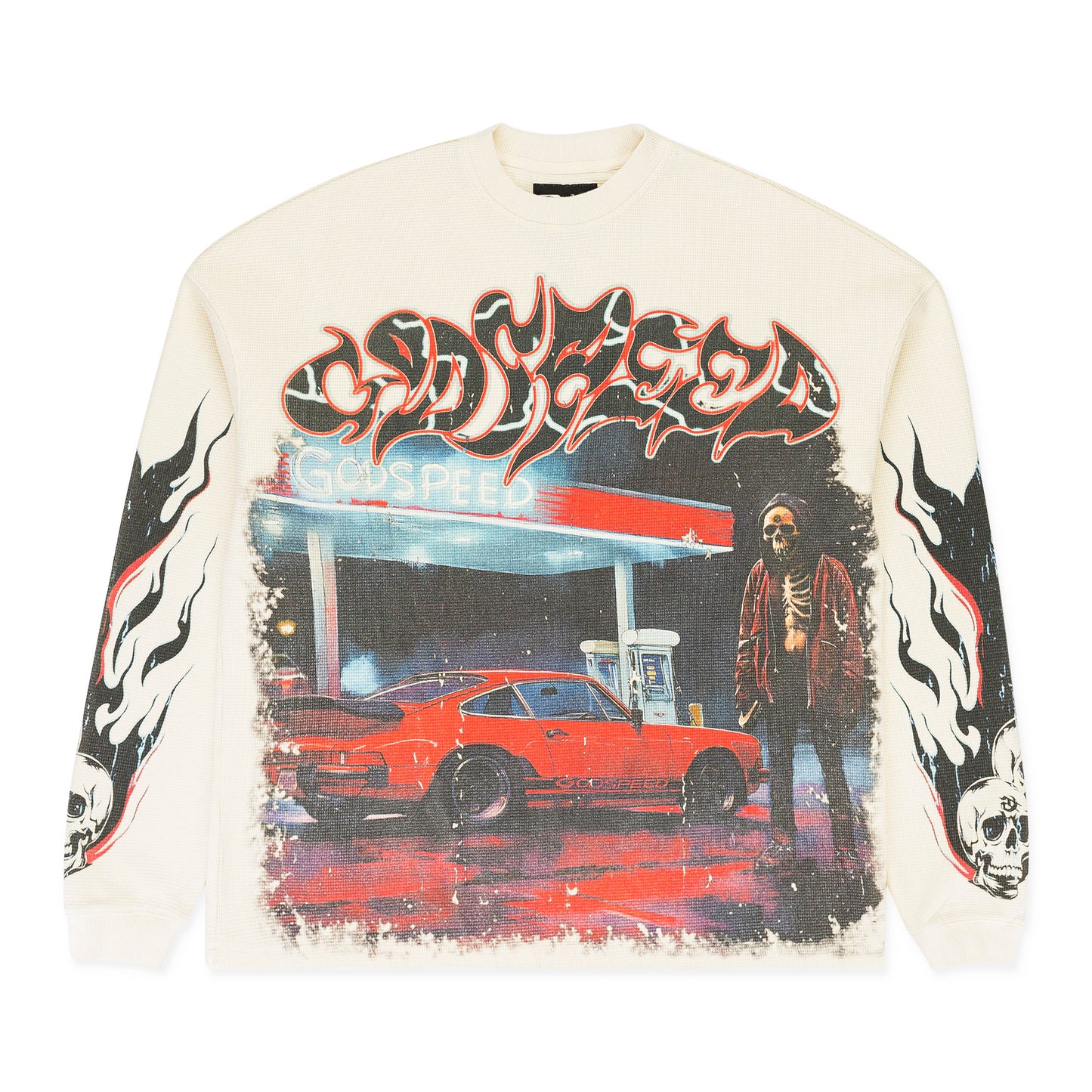 PIT STOP THERMAL L/S BONE T-SHIRT