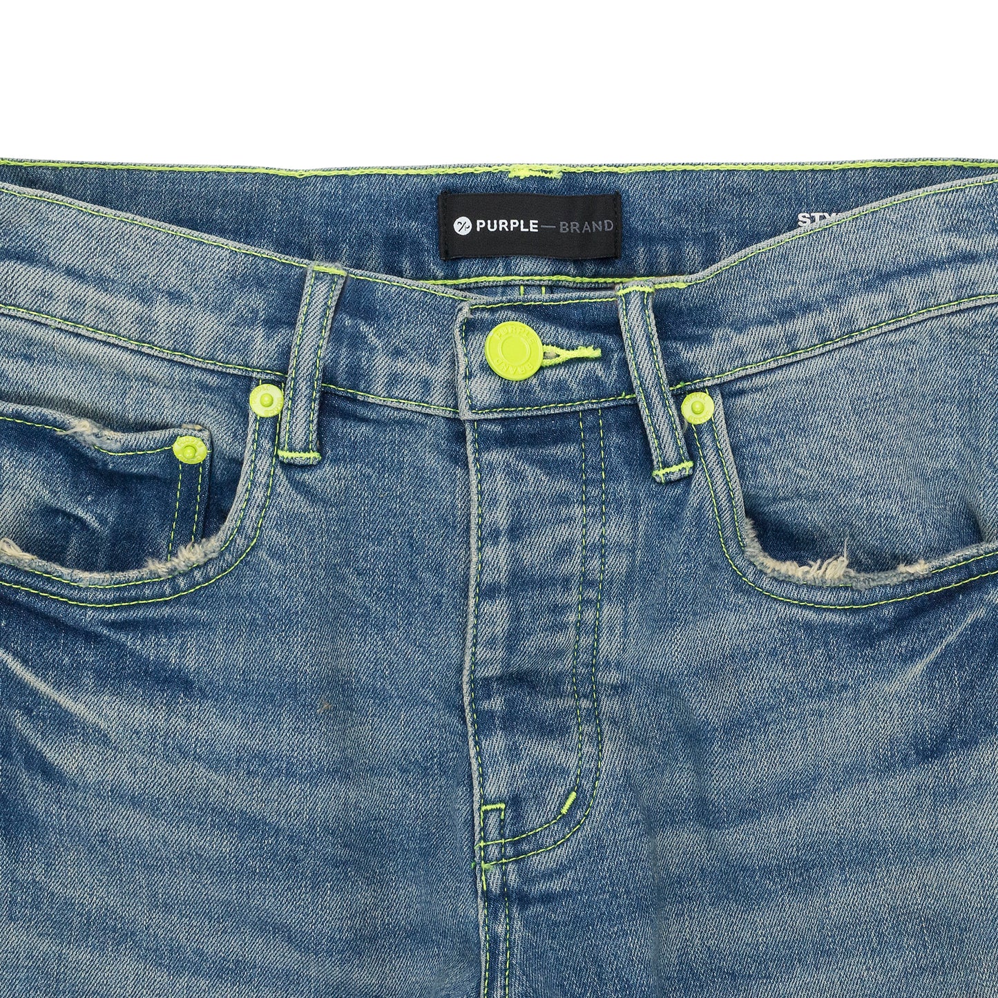 VINTAGE LIGHT NEON POP Indigo SKINNY JEANS