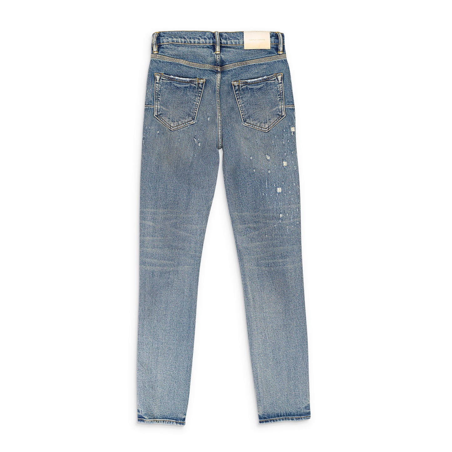 VINTAGE LASER ABRASIONS Indigo SKINNY JEANS