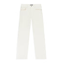 CORDUROY SEMI COATED WHITE SKINNY JEANS