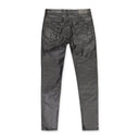 PATENT LEATHER FILM Black SKINNY JEANS