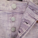 JACQUARD MONOGRAM LAVENDER SKINNY JEANS