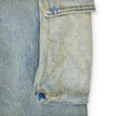 RELAXED CARGO DIRTY Indigo SKINNY JEANS