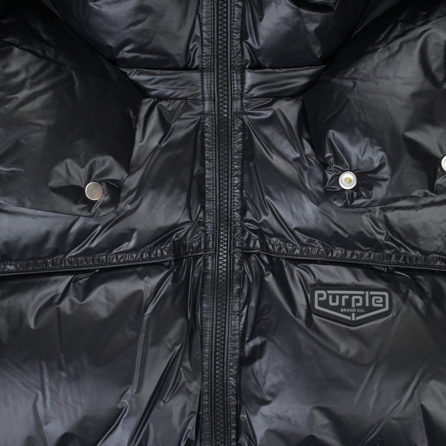 NYLON BLACK DOWN & PUFFER JACKETS