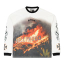 HOLLYWOOD THERMAL L/S WHITE, BLACK T-SHIRT