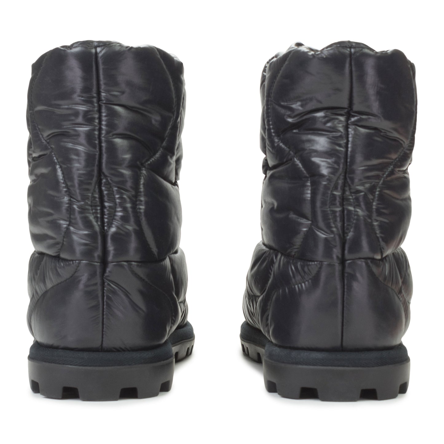 TALL LOGO SNOW BOOTS BLACK WINTER BOOTS