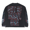 PIT STOP THERMAL L/S BLACK WASH T-SHIRT