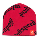 OG LOGO RED BEANIE