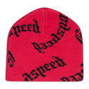 OG LOGO RED BEANIE