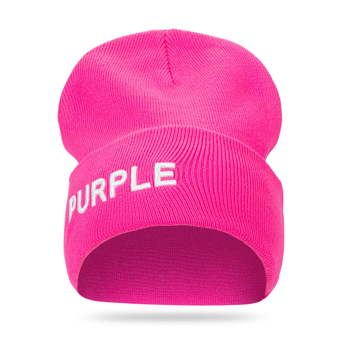 ACRYLIC CUFFED PINK HATS