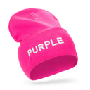 ACRYLIC CUFFED PINK HATS