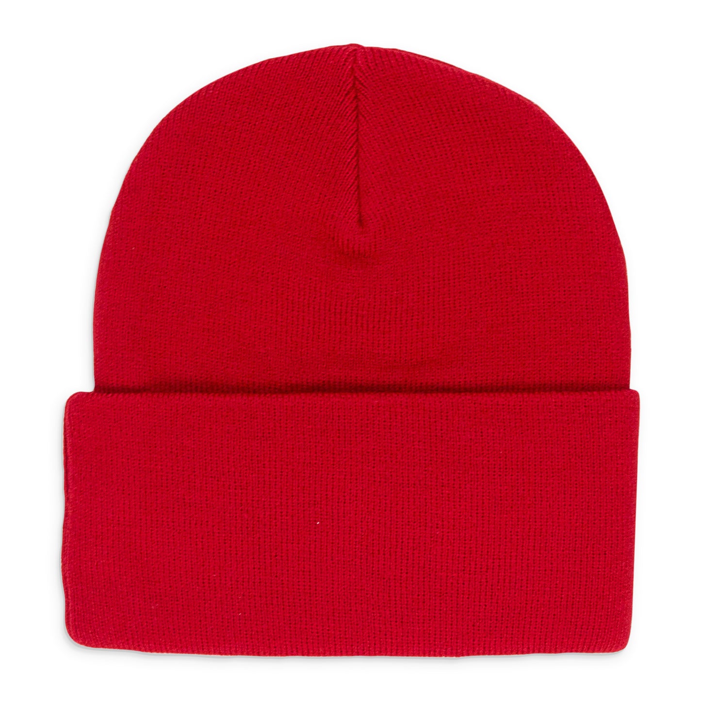 ACRYLIC CUFFED RED HATS