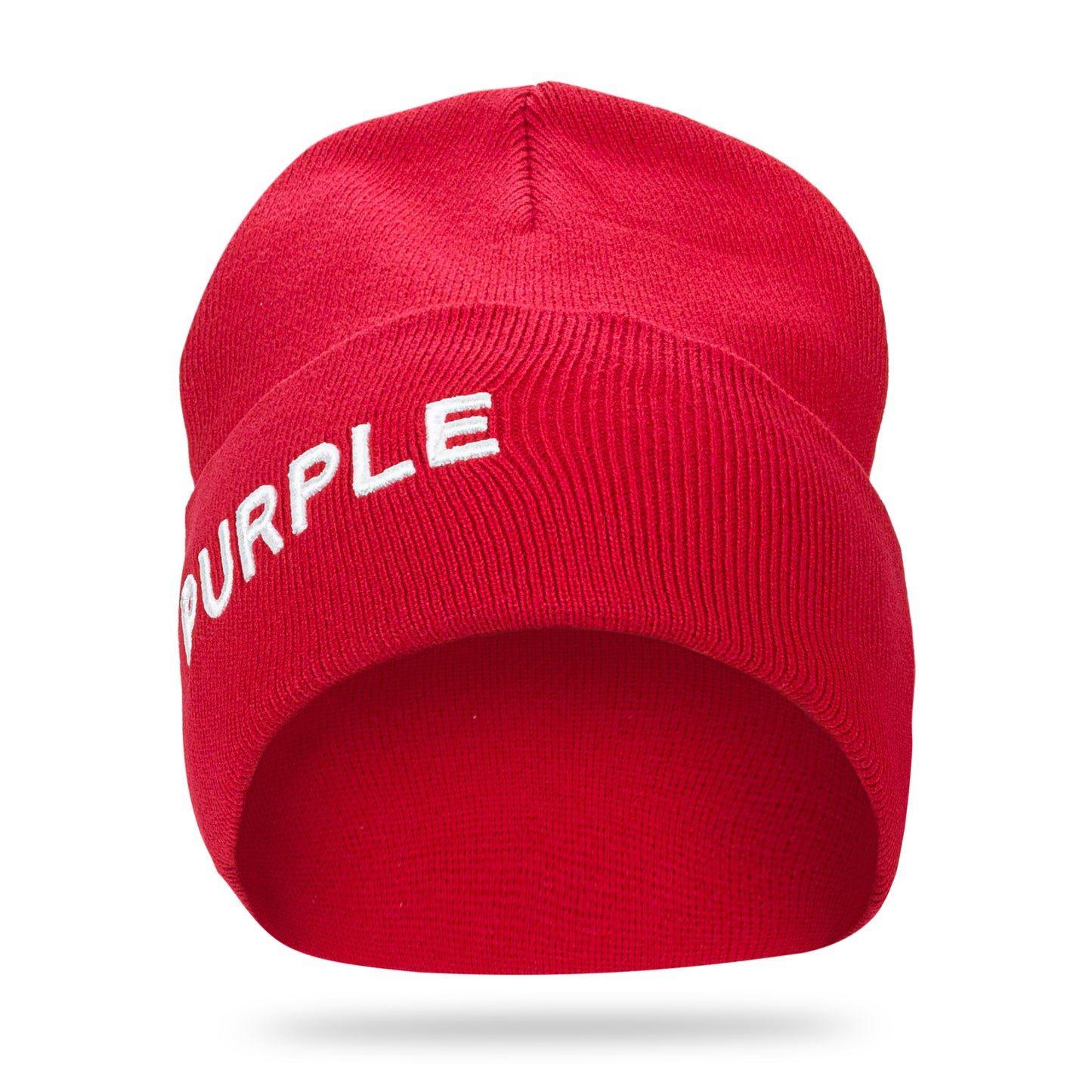 ACRYLIC CUFFED RED HATS