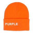 ACRYLIC CUFFED ORANGE HATS