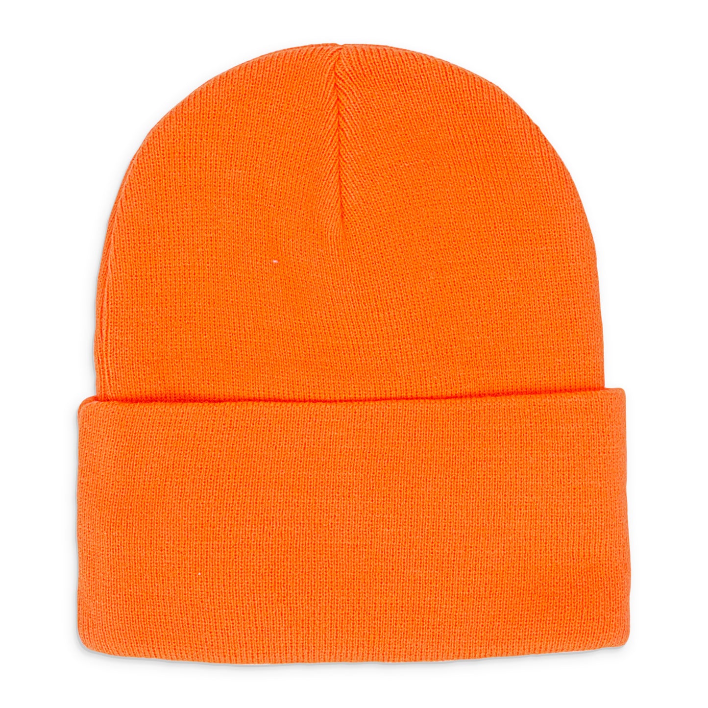 ACRYLIC CUFFED ORANGE HATS