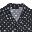 MA REPEAT LOGO LONG-SLEEVE CAMP BLACK/WHITE DRESS SHIRTS