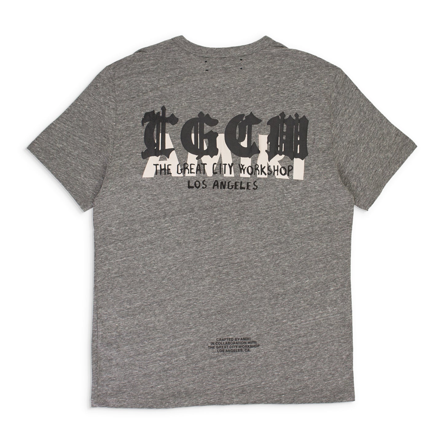 T.G.C.W. HEATHER GREY T-SHIRT