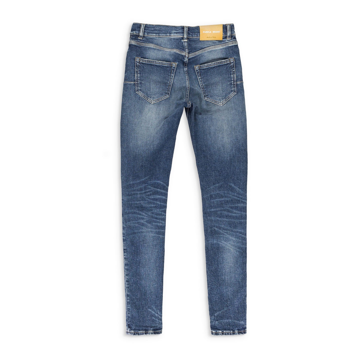 MID THREE YEAR Indigo SKINNY JEANS