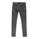 PATENT FILM Indigo SKINNY JEANS