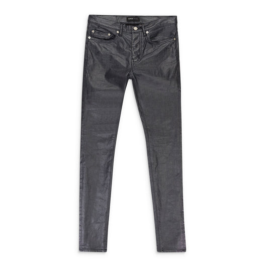 PATENT FILM Indigo SKINNY JEANS