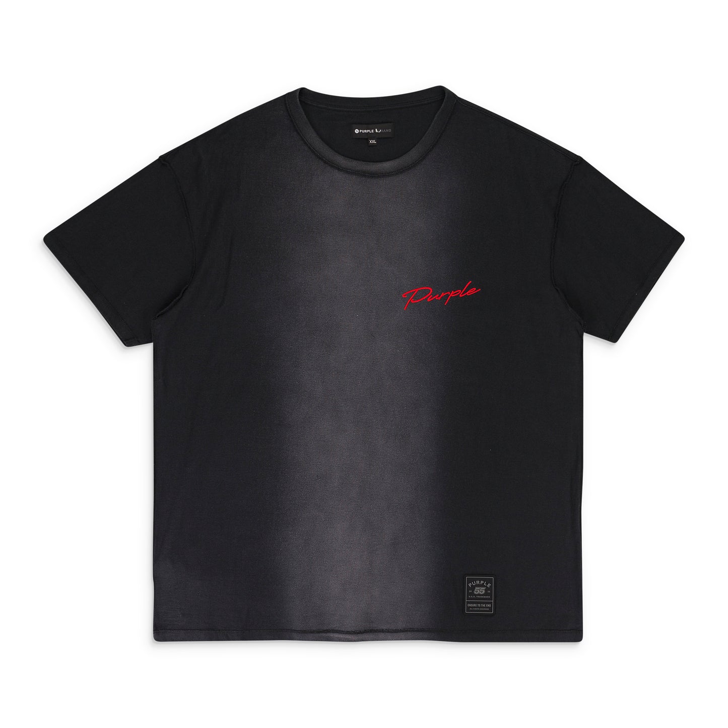 INSIDEOUT TEE SCRIPT BLACK T-SHIRTS