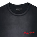INSIDEOUT TEE SCRIPT BLACK T-SHIRTS
