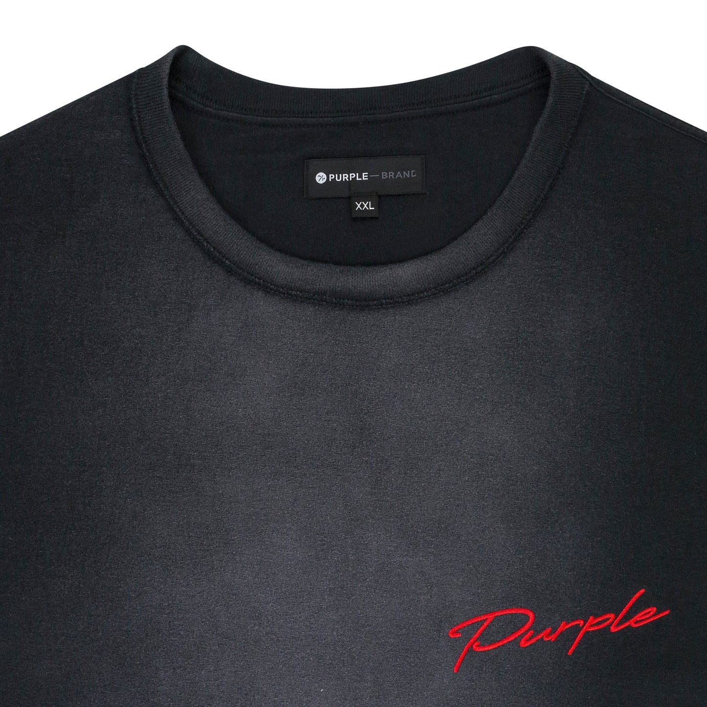 INSIDEOUT TEE SCRIPT BLACK T-SHIRTS