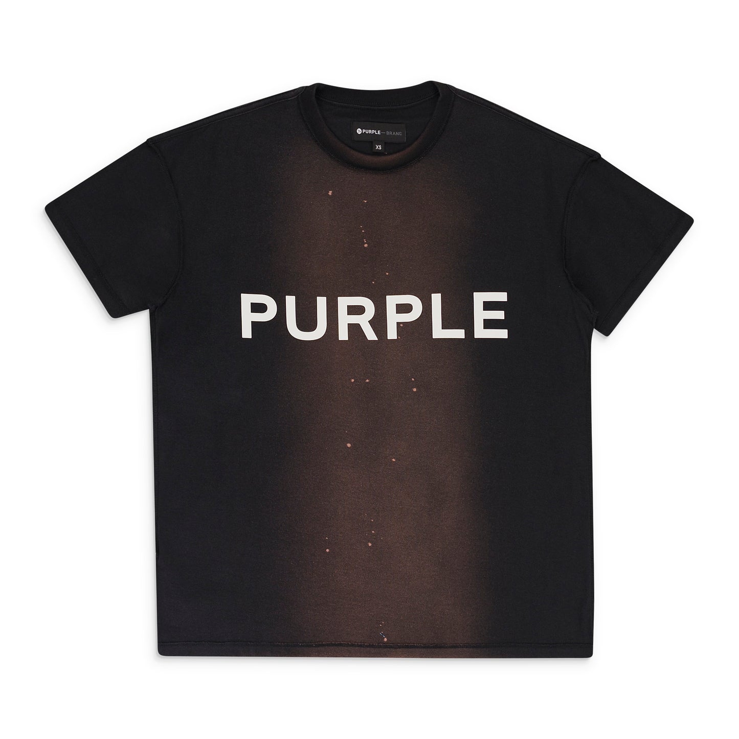 TEXTURED JERSEY INSIDE OUT TEE Black T-SHIRTS