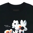 MERCERIZED COTTON SS TEE BLACK T-SHIRTS