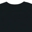 MERCERIZED COTTON SS TEE BLACK T-SHIRTS